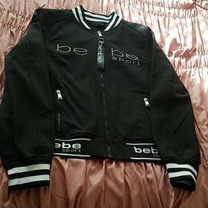 Bebe sport rhinestone jacket